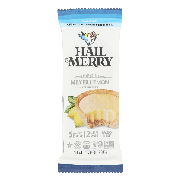 Hail Merry Meyer Lemon Dessert Cups - 1.5 Ounce