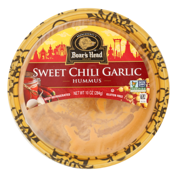 Boar's Head Sweet Chili Garlic Hummus - 10 Ounce