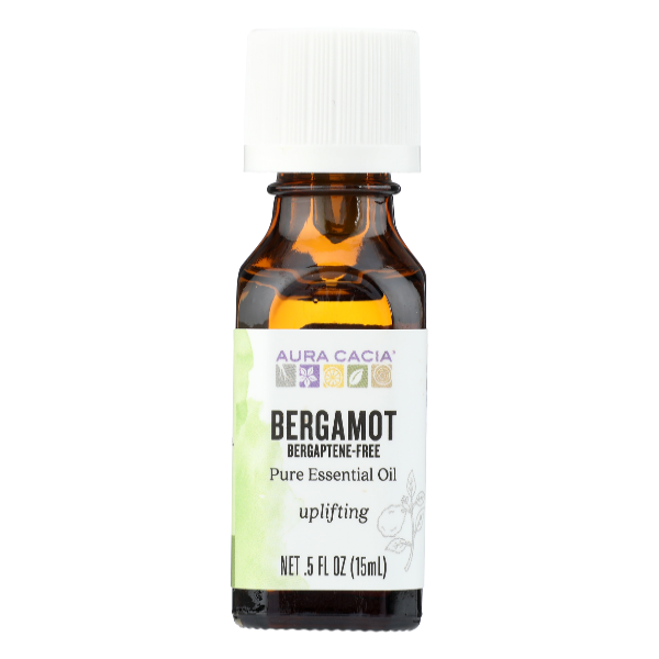 Aura Cacia Bergamot Essential Oil - 0.5 Ounce