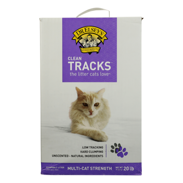 Dr Elseys Litter Cat Clean Tracks - 20 Pound