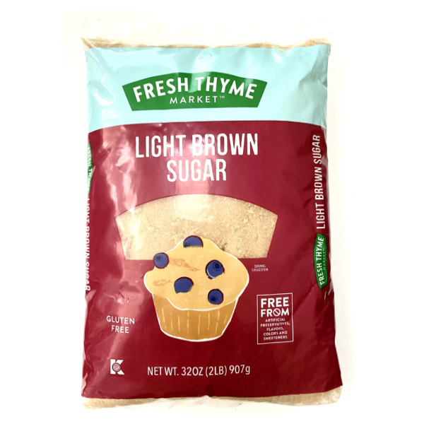 Fresh Thyme Light Brown Sugar - 32 Ounce