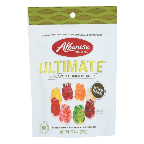 Albanese Assorted Gummi Bear - 7.75 Ounce