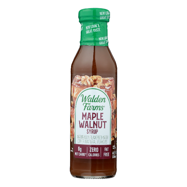 Walden Farms Calorie Free Sugar Free Walnut Maple Syrup - 12 Fluid ounce