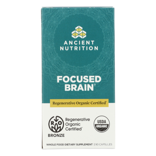 Ancient Nutrition Roc Focused Brain - 90 Each