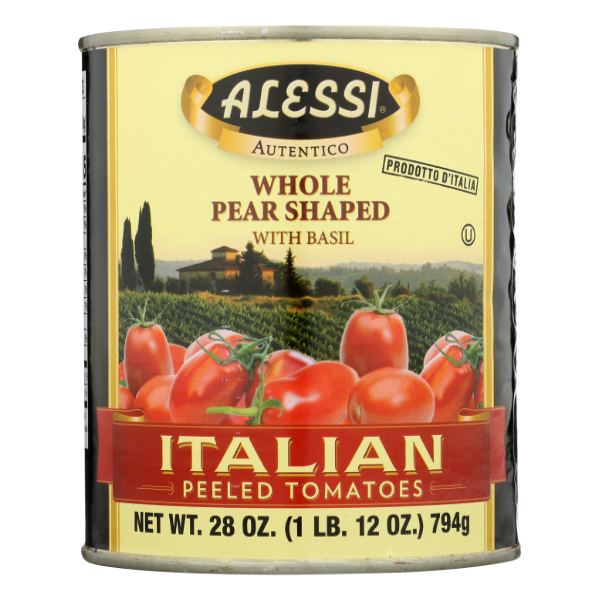 Alessi Italian Peeled Tomatoes - 28 Ounce