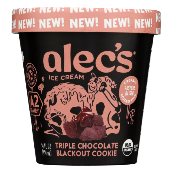 Alec's Chocolate Blackout Cookie - 14 Fluid ounce