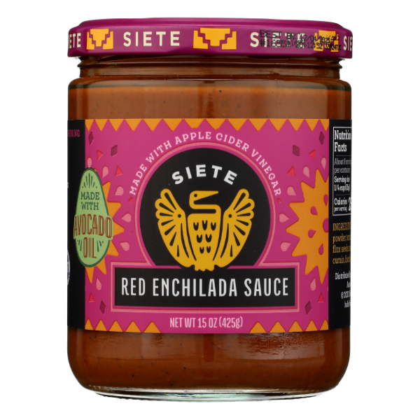 Siete Red Enchilada Sauce - 15 Ounce