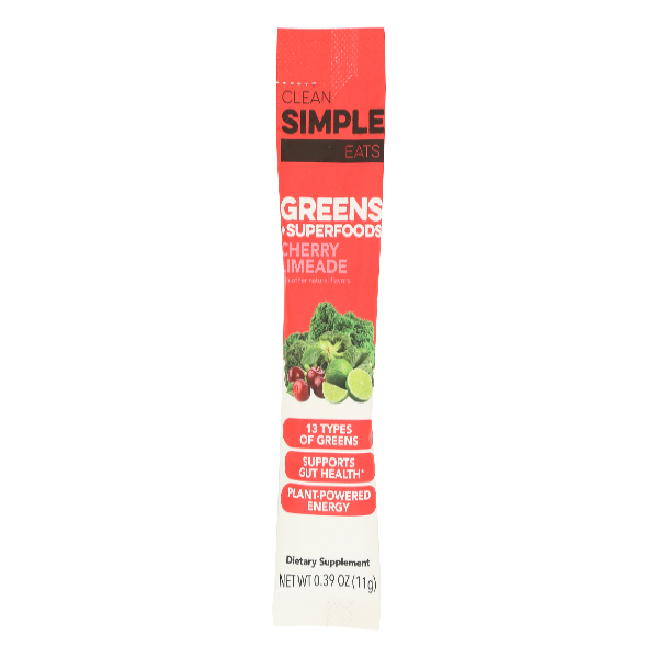 Clean Simple Eats Greens Cherry Limeade Pkt - 1 Each