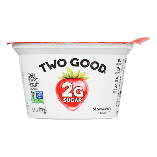Two Good Light & Fit Strawberry Greek Yogurt - 5.3 Ounce