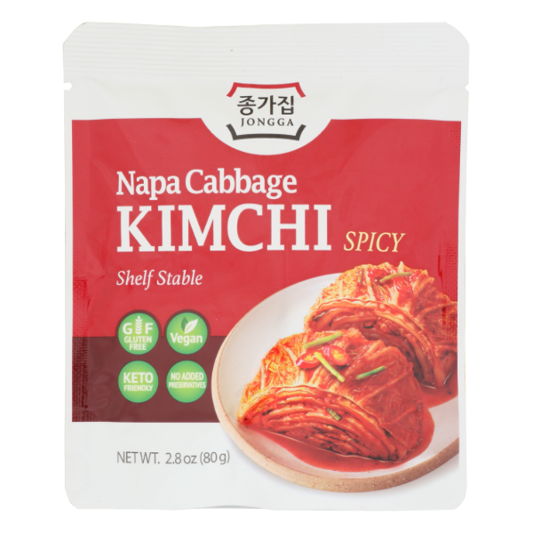 Jongga Shelf Stable Kimchi - 2.8 Ounce