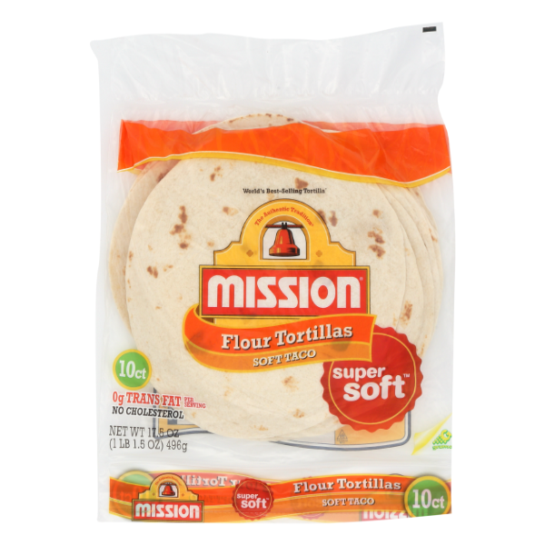 Mission Soft Taco Flour Tortillas - 17.5 Ounce