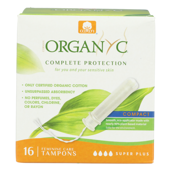 Organyc Tampons Bio Applicator - 16 Each