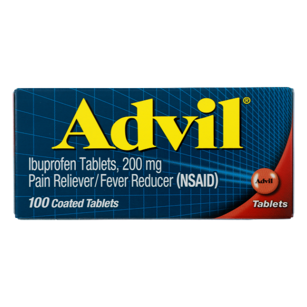 Advil Ibuprofen Tablets - 100 Each