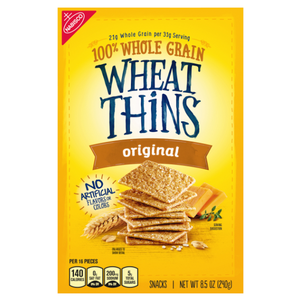 Wheat Thins Original Crackers - 8.5 Ounce