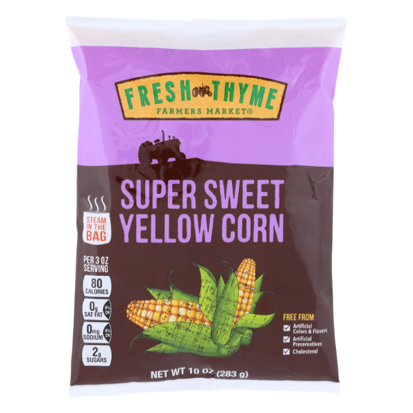 Fresh Thyme Super Sweet Yellow Corn - 10 Ounce