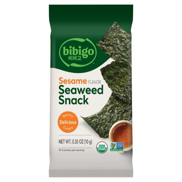 Bibigo Organic Sesame Seaweed Snack - 0.35 Ounce
