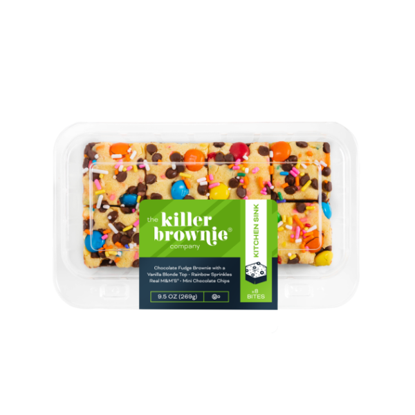 Killer Brownie Company Kitchen Sink Bites 8 Count - 9.5 Ounce