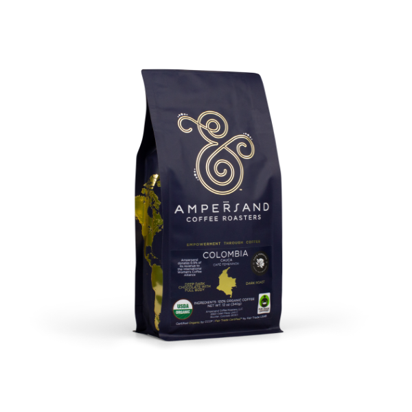 Ampersand Whole Bean Colombia Coffee - 12 Ounce