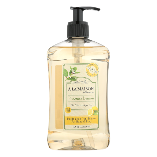 A La Maison Provence Lemon Liquid Soap - 16.9 Fluid ounce