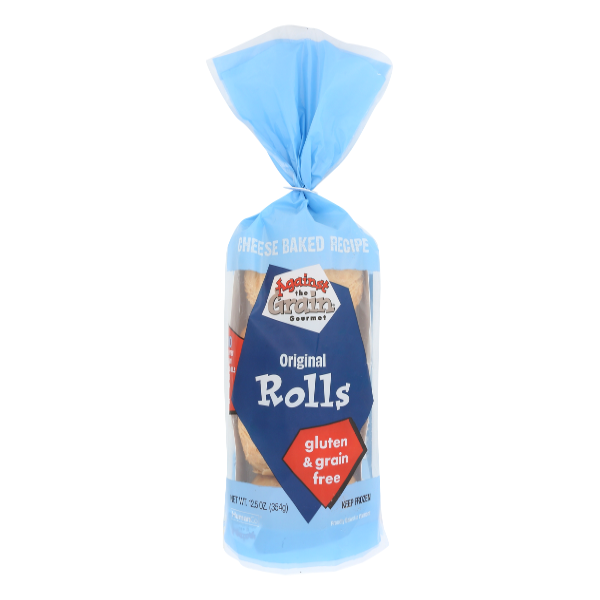 Against The Grain Gourmet Gluten Free Original Rolls - 12.5 Ounce