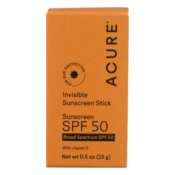 Acure Sunscreen Stick Spf 50 - 0.5 Ounce