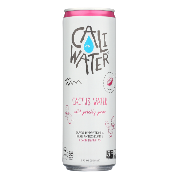 Cali Water Organic Wild Prickly Pear Cactus Water - 12 Fluid ounce