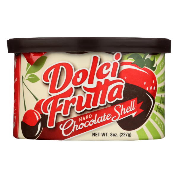 Dolci Frutta Fruit Dips Hard Chocolate Shell - 8 Ounce