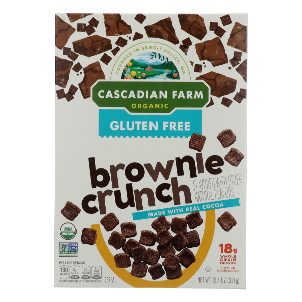 Cascadian Farm Brownie Crunch Cereal - 12.4 Ounce
