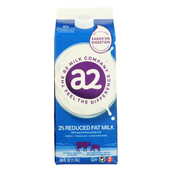 A2 Milk 2% Milk - 59 Fluid ounce