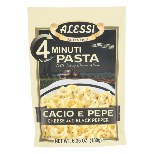 Alessi Cacio E Pepe Pasta - 6.35 Ounce