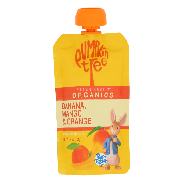 Pumpkin Tree Organic Fruit Snack Mango Banana And Orange - 4 Ounce