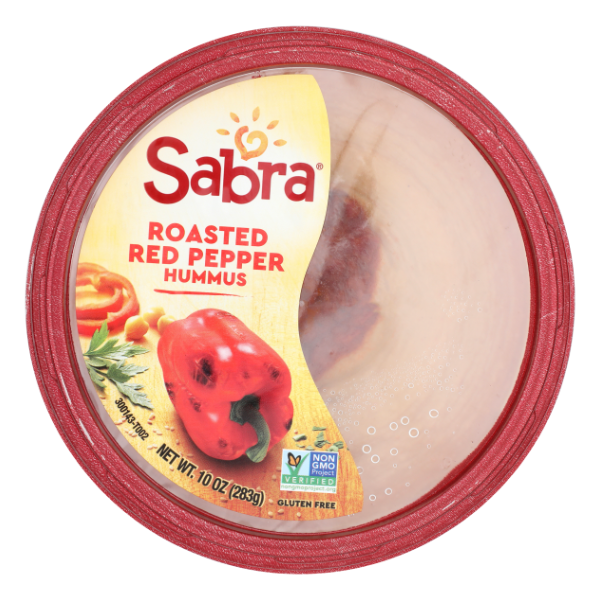 Sabra Roasted Red Pepper Hummus - 10 Ounce