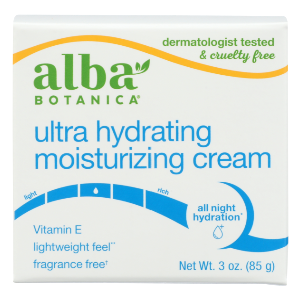 Alba Botanica Smoothing Jasmine & Vitamin E Hawaiian Moisture Cream - 3 Ounce