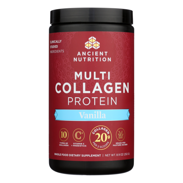 Ancient Nutrition Multi Collagen Vanilla 24 Servings - 252 Gram