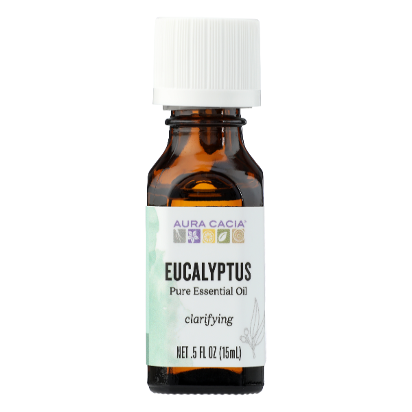 Aura Cacia Eucalyptus Essential Oil - 0.5 Ounce