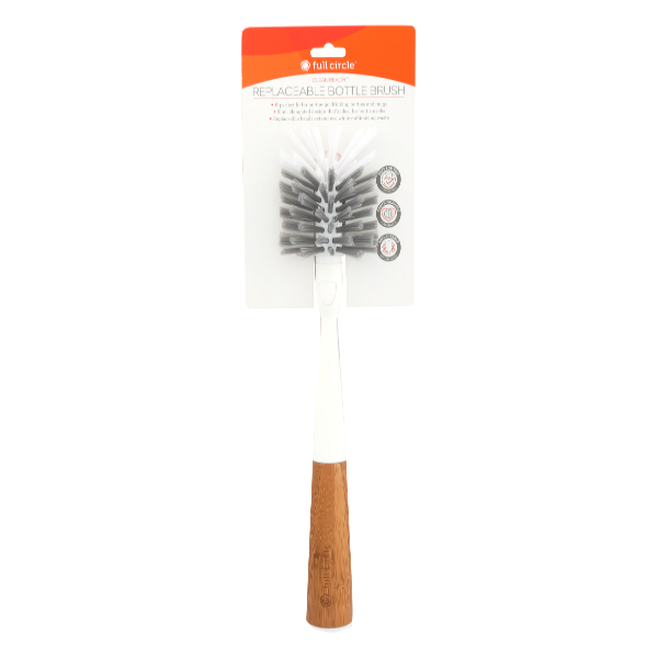 Full Circle Home Brush Bottle White - 1 Each