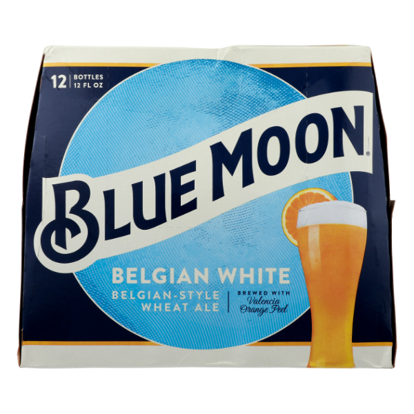 Blue Moon Belgium White Bottles 12pk - 144 Fluid ounce