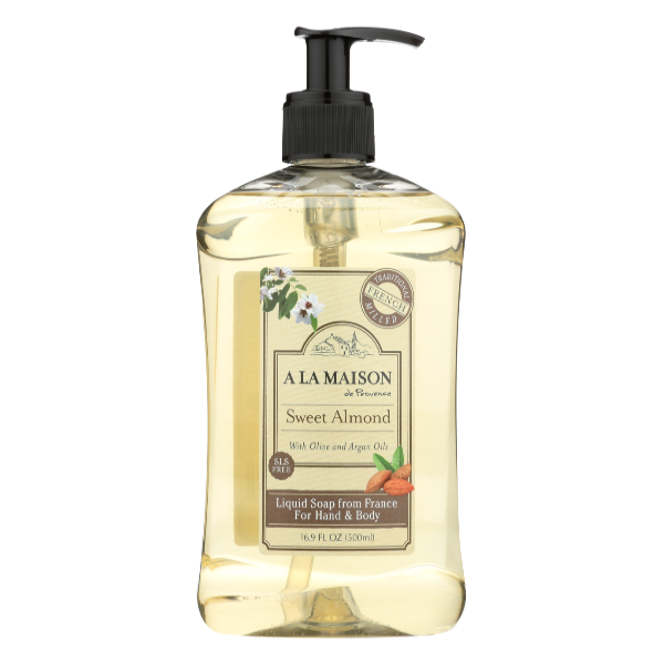 A La Maison Sweet Almond Liquid Soap - 16.9 Fluid ounce