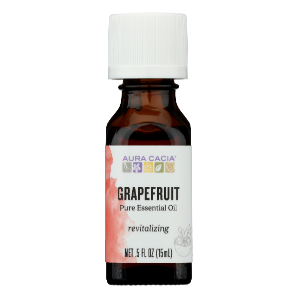 Aura Cacia Grapefuit Essential Oil - 0.5 Ounce