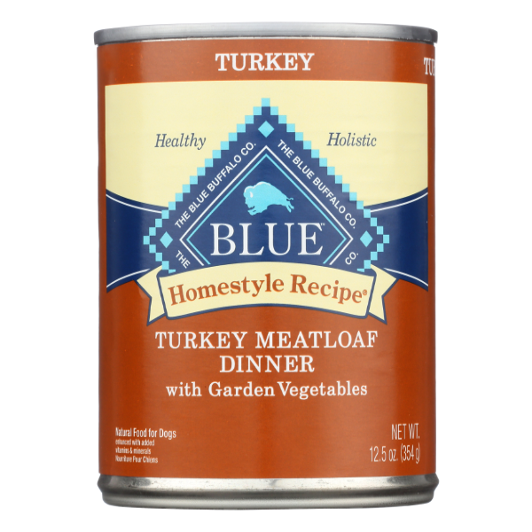 Blue Buffalo Turkey Meatloaf Dog Food - 12.5 Ounce