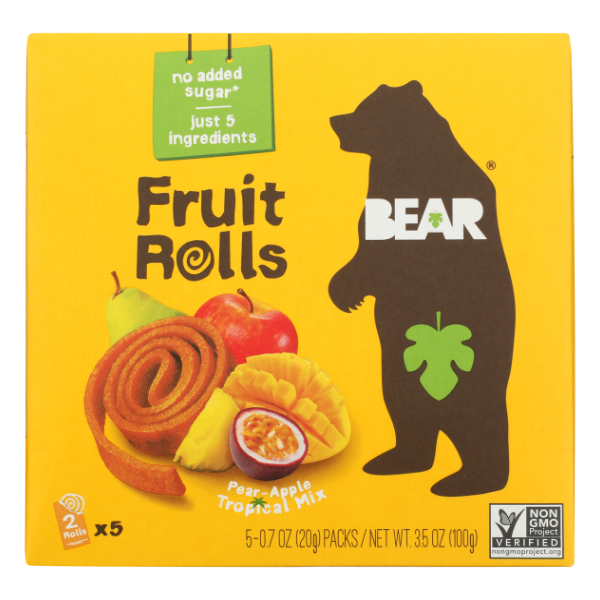 Fruit Roll Tropcl Multpk 3.500 Oz - 3.5 Ounce