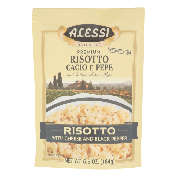 Alessi Cacio E Pepe Risotto - 6.5 Ounce