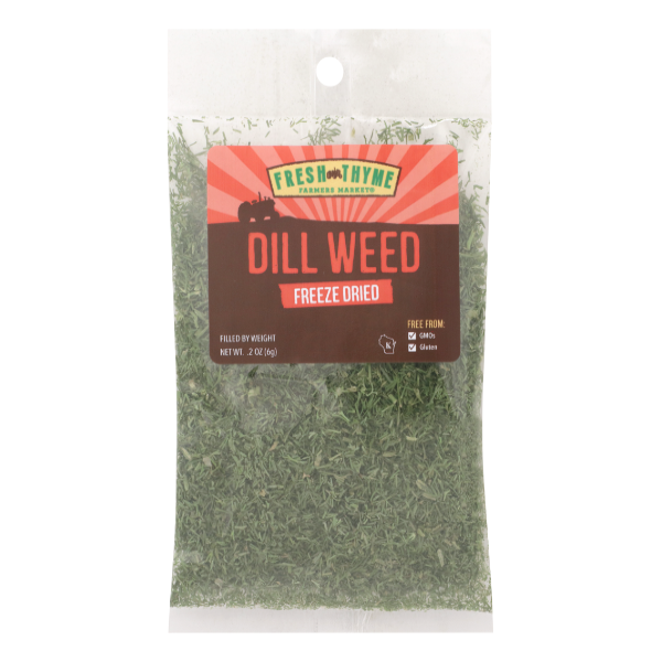 Fresh Thyme Freeze Dried Dill Weed - 0.2 Ounce
