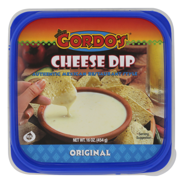 Gordos Plain Cheese Dip - 16 Ounce