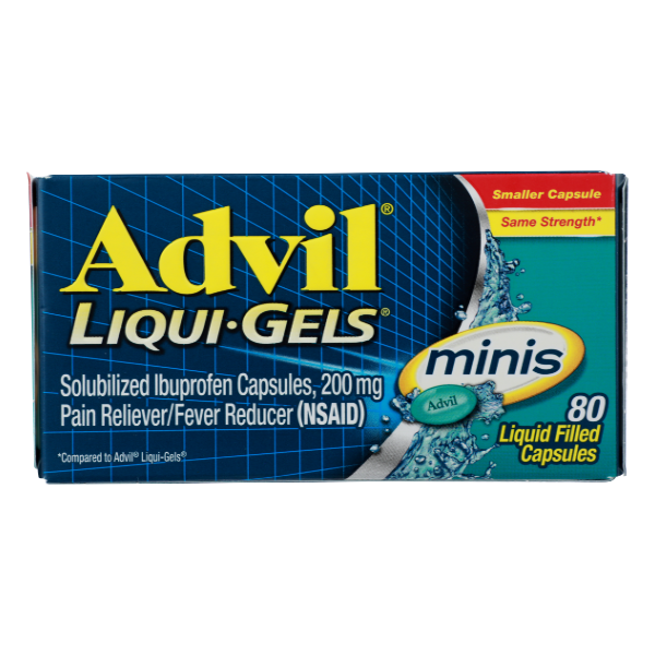 Advil Ibuprofen Mini Liqui-gels - 80 Each
