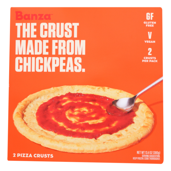 Banza Chickpea Plain Pizza Crust - 13.4 Ounce