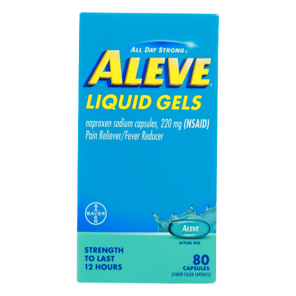 Aleve Liquid Gels - 80 Each