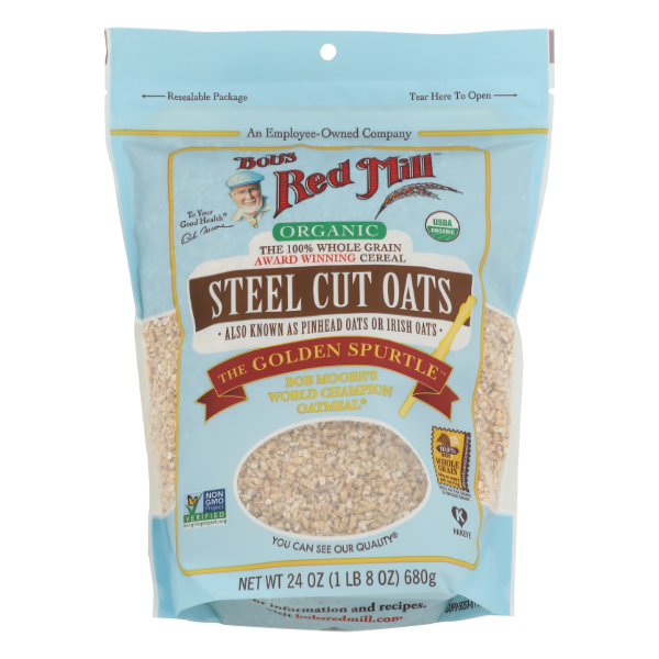 Bob's Red Mill Organic Steel Cut Oats - 24 Ounce