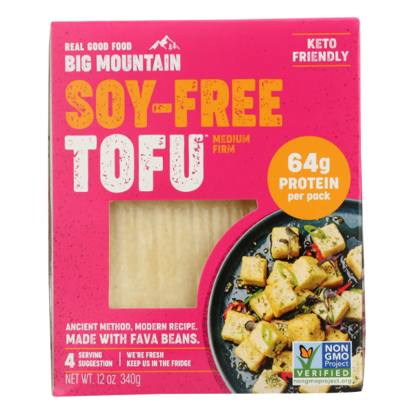 Big Mountain Soy-free Medium Firm Tofu - 12 Ounce