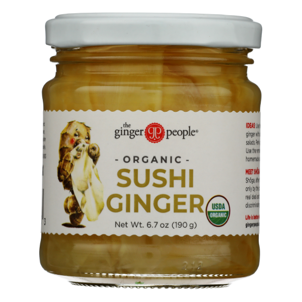 Ginger People Pickled Sushi Ginger - 6.7 Ounce